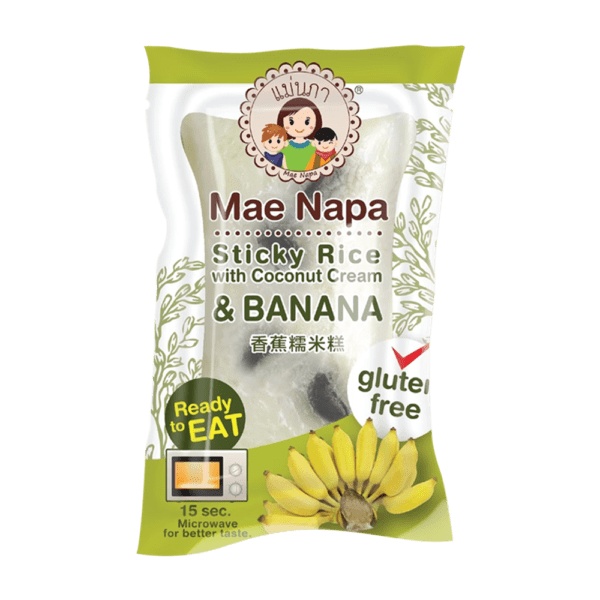 Mae Napa Tahitiriisiä kookoskermalla ja banaanilla 80g