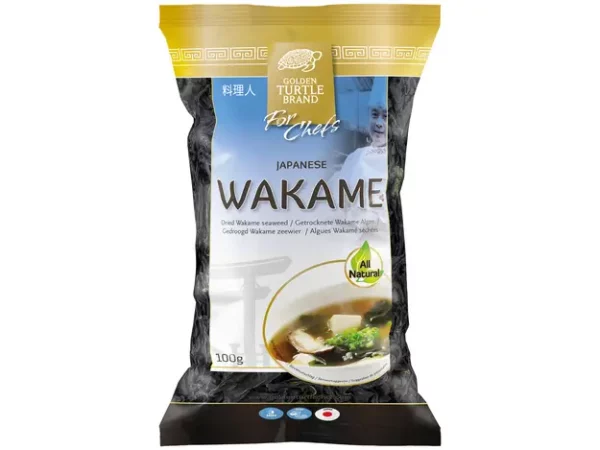 Golden Turtle Kuivattu wakame-merilevä 100g