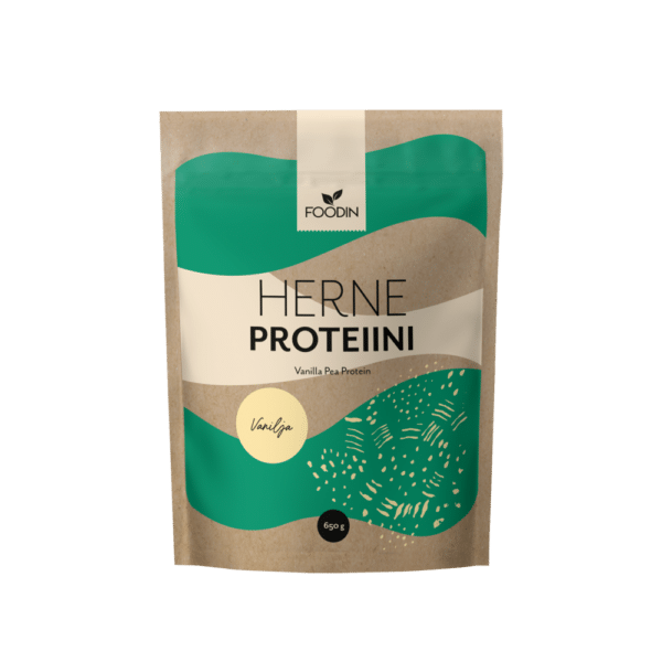 Foodin Herneproteiinijauhe Vanilja 650g