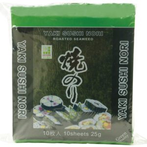 JHFoods Yaki Sushi Nori paahdettuja merileväarkkeja 25g