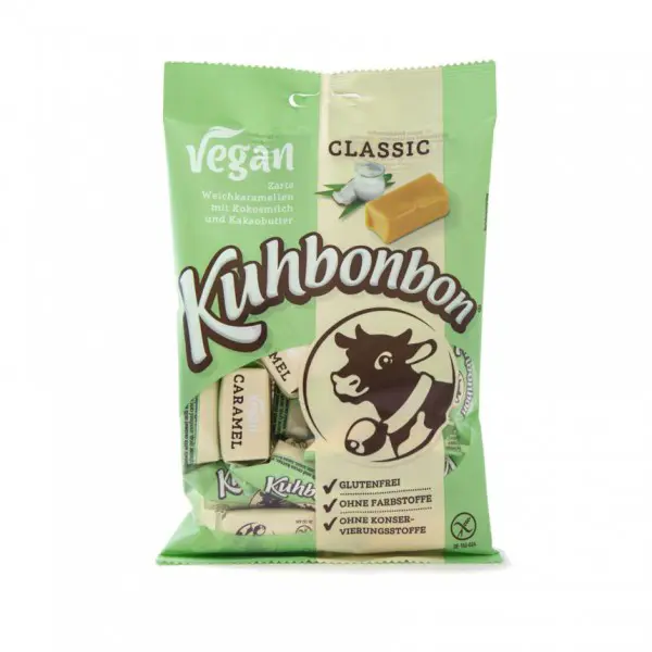 Kuhbonbon Caramel vegaaninen toffee 165g