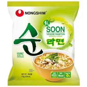 NONGSHIM Kasvis rumyun pikanuudeli 112g