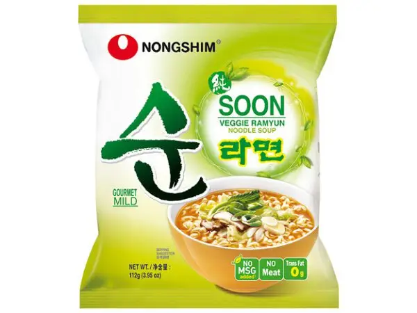 NONGSHIM Kasvis rumyun pikanuudeli 112g