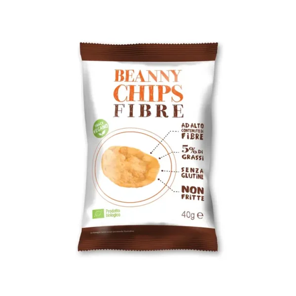 Beanny Chips with Bio Fibre New Snacks 40g