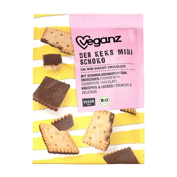 Veganz Mini suklaakeksit 125g