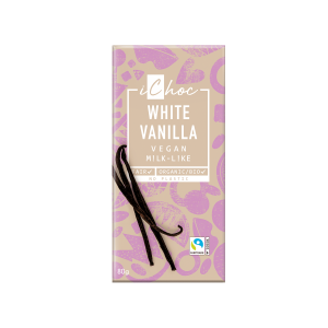 iChoc White Vanilla valkosuklaa 80g