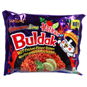 Samyang Buldak Ramen Hot Chicken Ramen - Habanero Lime 135g