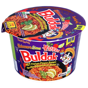 Samyang Buldak Ramen Hot Chicken Ramen - Habanero Lime Big Cup 110g