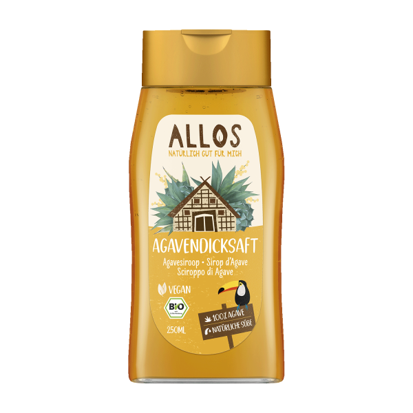 Allos Luomu Agavesiirappi 250ml