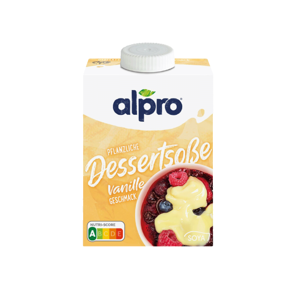 Alpro Dessert Vaniljanmakuinen Kastike 525g