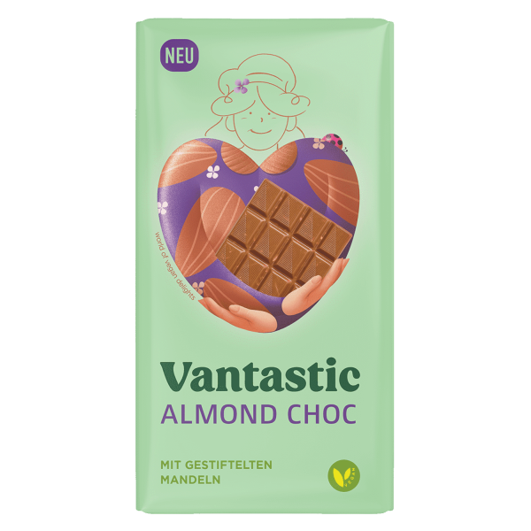 Vantastic Almond Choc Suklaa 90g