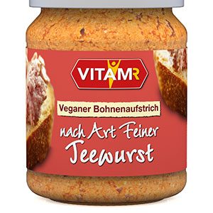 Vitam Veganinen Teewurst-tyylinen Papulevite 120g