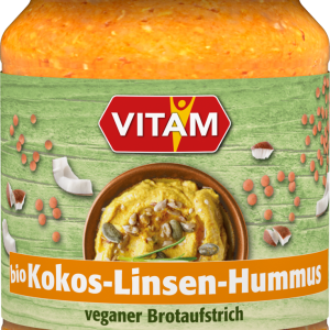 Vitam Kookos-Linssi-Hummuslevite 115g