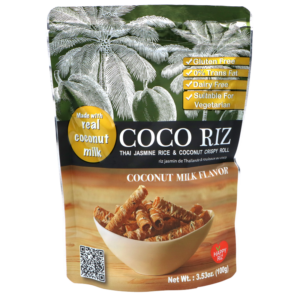 Coco Riz Coco Rice Rolls Coconut Milk rapeat riisi-kookosrullat 100g