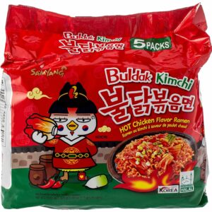 Samyang Buldak Ramen Hot Chicken Kimchi nuudeli 5x135g