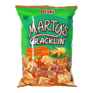 Oishi Marty's Cracklin' Chicken Inasal sipsit 90g