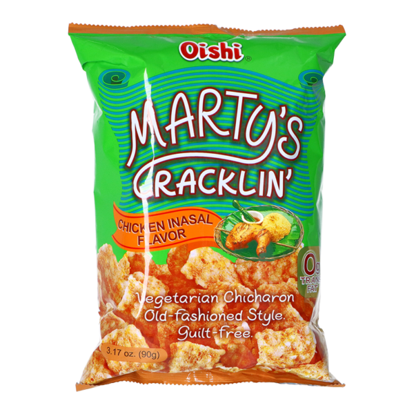 Oishi Marty's Cracklin' Chicken Inasal sipsit 90g