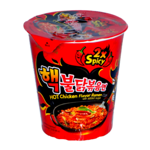 Samyang Buldak Ramen Hot Chicken 2x Spicy Cup kuppinuudeli 70g