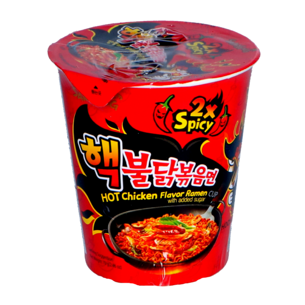 Samyang Buldak Ramen Hot Chicken 2x Spicy Cup kuppinuudeli 70g