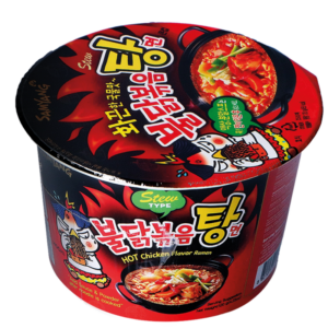 Samyang Buldak Ramen Hot Chicken Stew Type Big Bowl kuppinuudeli 120g