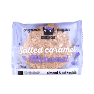 Kookie Cat Salted Caramel Almond suolakaramelli-mantelikeksi 50g