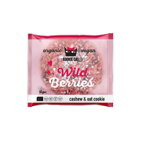 Kookie Cat Wild Berries marjakeksi 50g