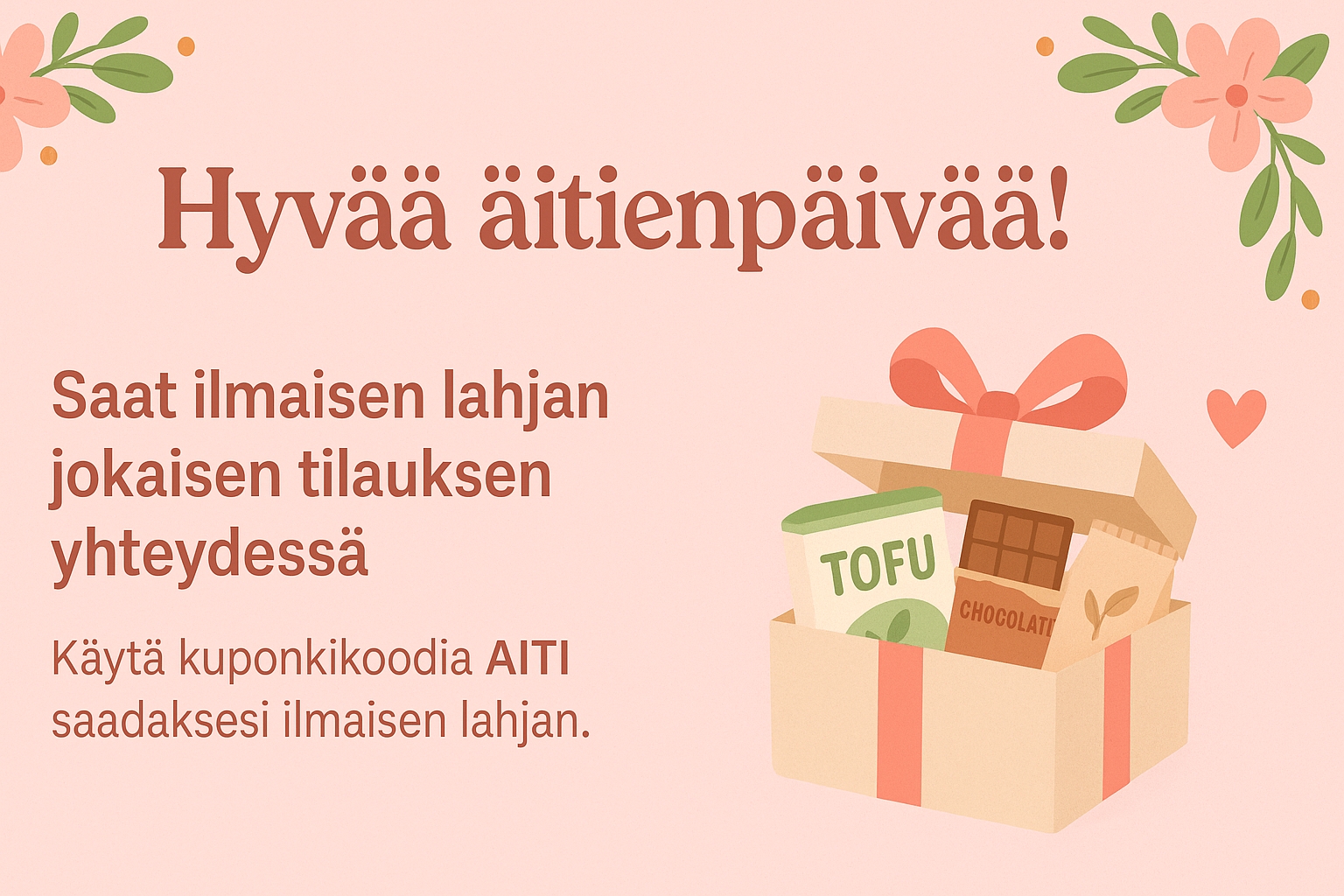 Hyvää äitienpäivää!